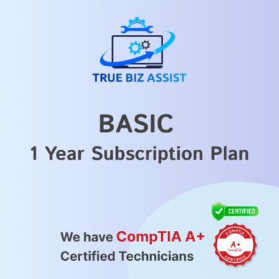 BASIC - 1 Year Subscription Plan